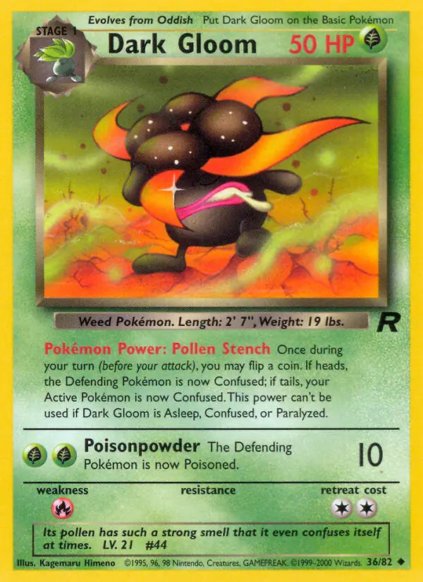 Dark Gloom 36/82 (Team Rocket) - Unlimited