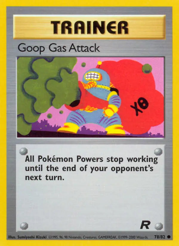 Goop Gas Attack 78/82 (Team Rocket) - Unlimited