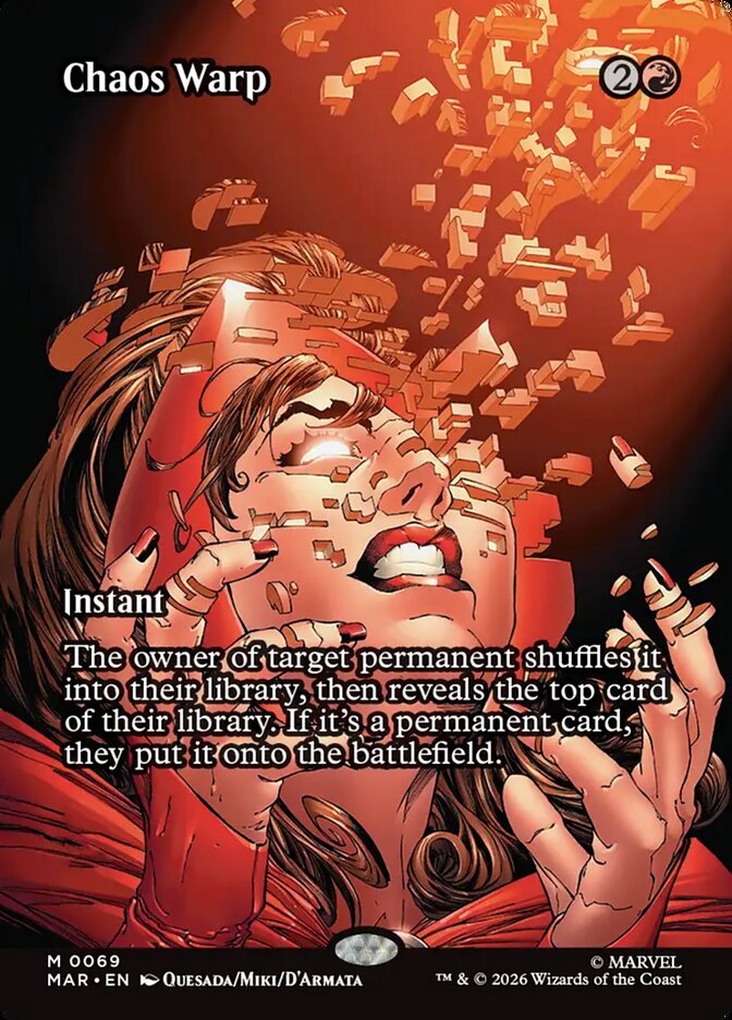 Chaos Warp 69 (Marvel Universe Eternal-Legal) - Borderless