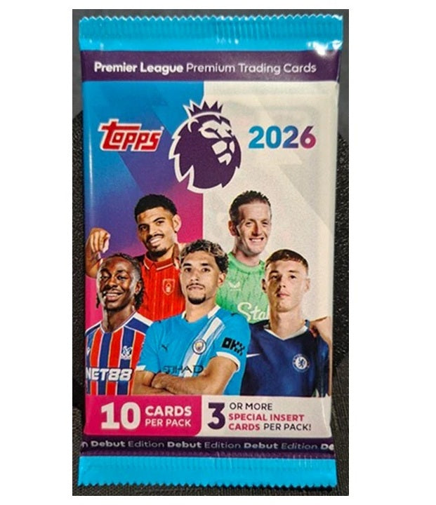 2026 Topps Premier League - Trading Cards - 1 x Single Pack