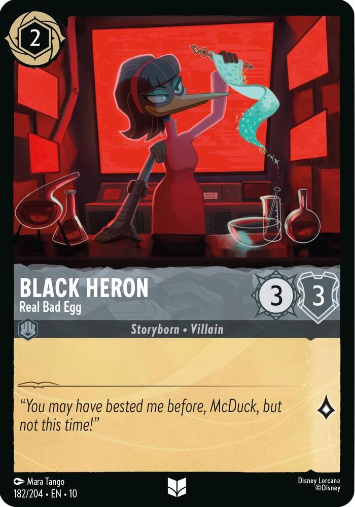 Black Heron, Real Bad Egg 182/204 (Whispers in the Well)