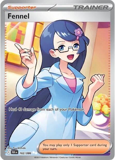 Fennel 162/086 (SV: Black Bolt) - Holofoil