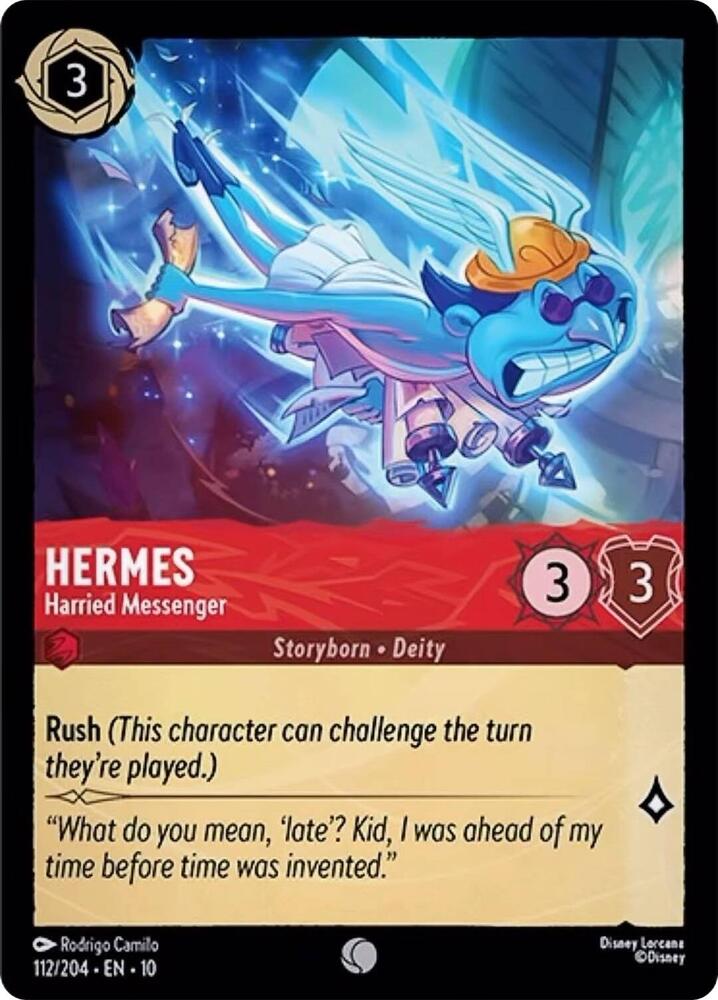 Hermes, Harried Messenger 112/204 (Whispers in the Well)