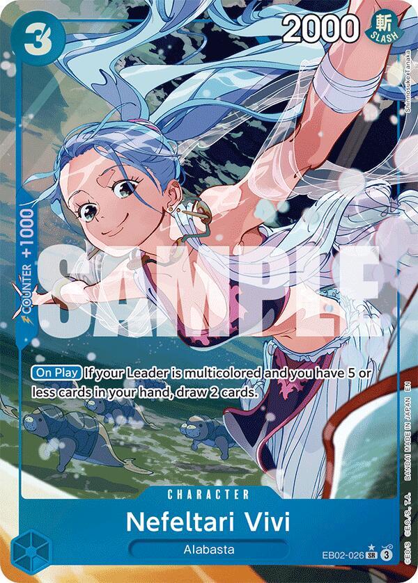 Nefeltari Vivi EB02-026 (Extra Booster: Anime 25th Collection) - Alternate Art Foil