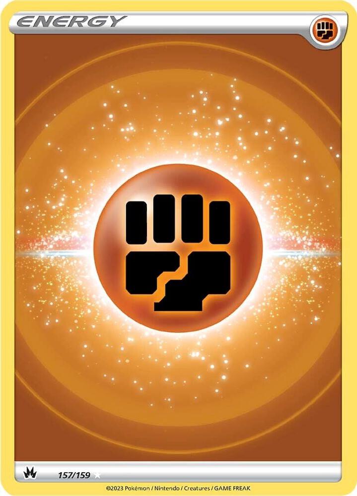 Fighting Energy Texture Full Art 157/159 (Crown Zenith) - Holofoil