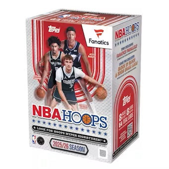 2025/26 Topps Hoops NBA Basketball Fanatics Blaster Box