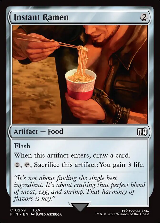 Instant Ramen 259/309 (FINAL FANTASY) - Foil