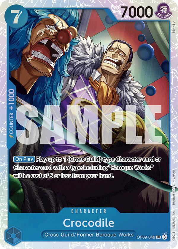 Crocodile OP09-046 (Emperors in the New World) - Foil