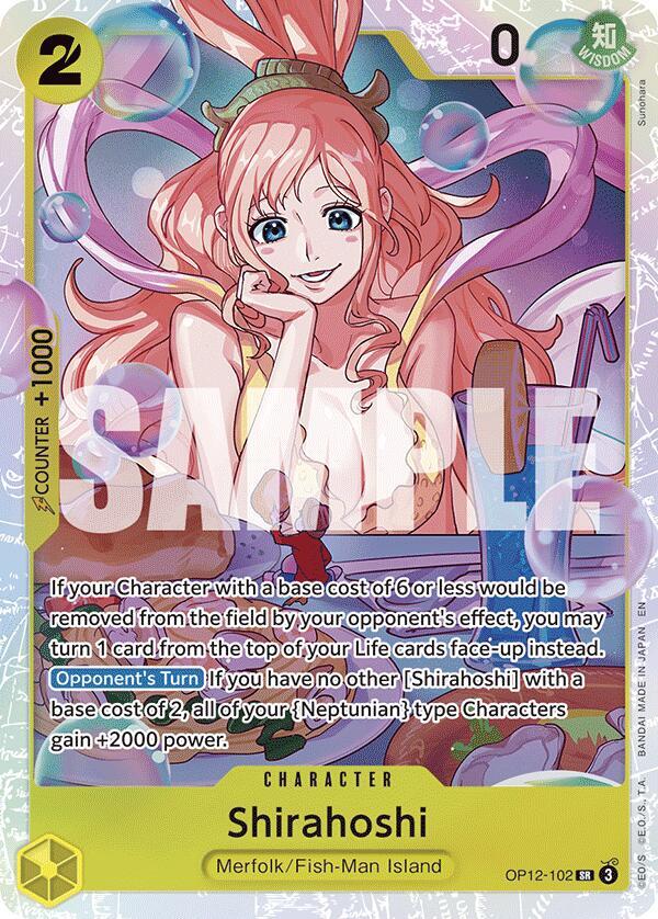 Shirahoshi OP12-102 (Legacy of the Master) - Foil