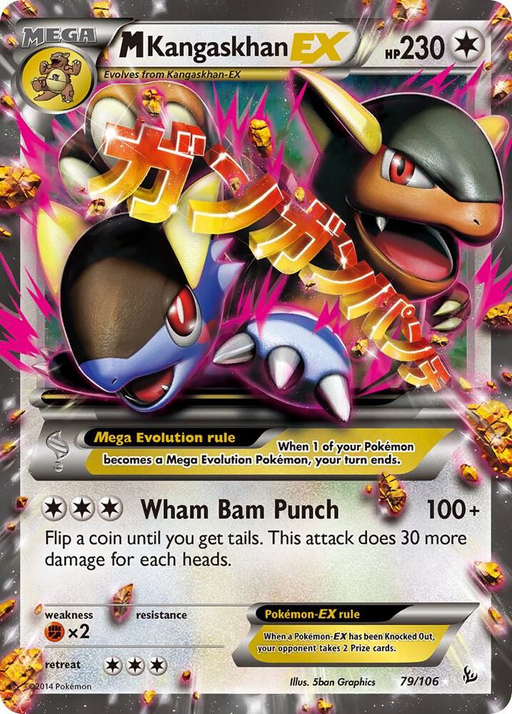 M Kangaskhan EX 79/106 (XY - Flashfire) - Holofoil