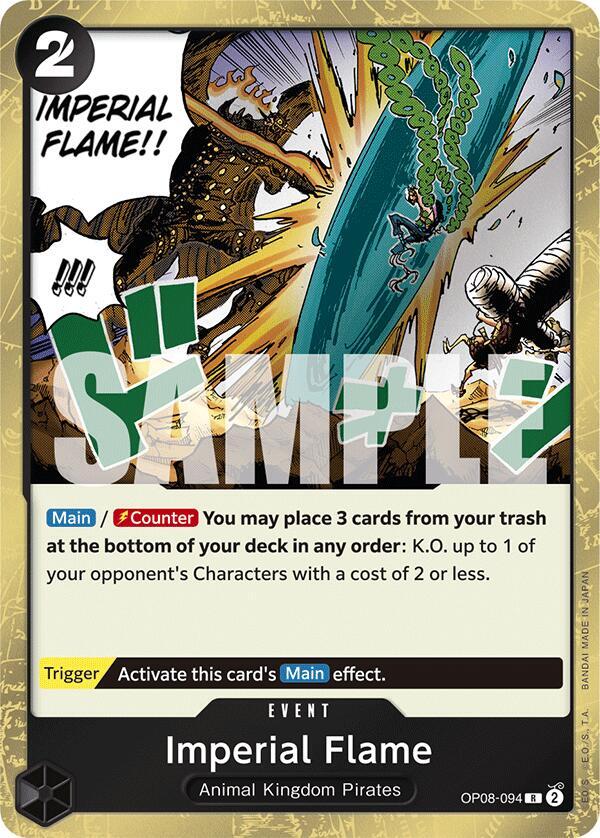 Imperial Flame OP08-094 (Two Legends) - Foil