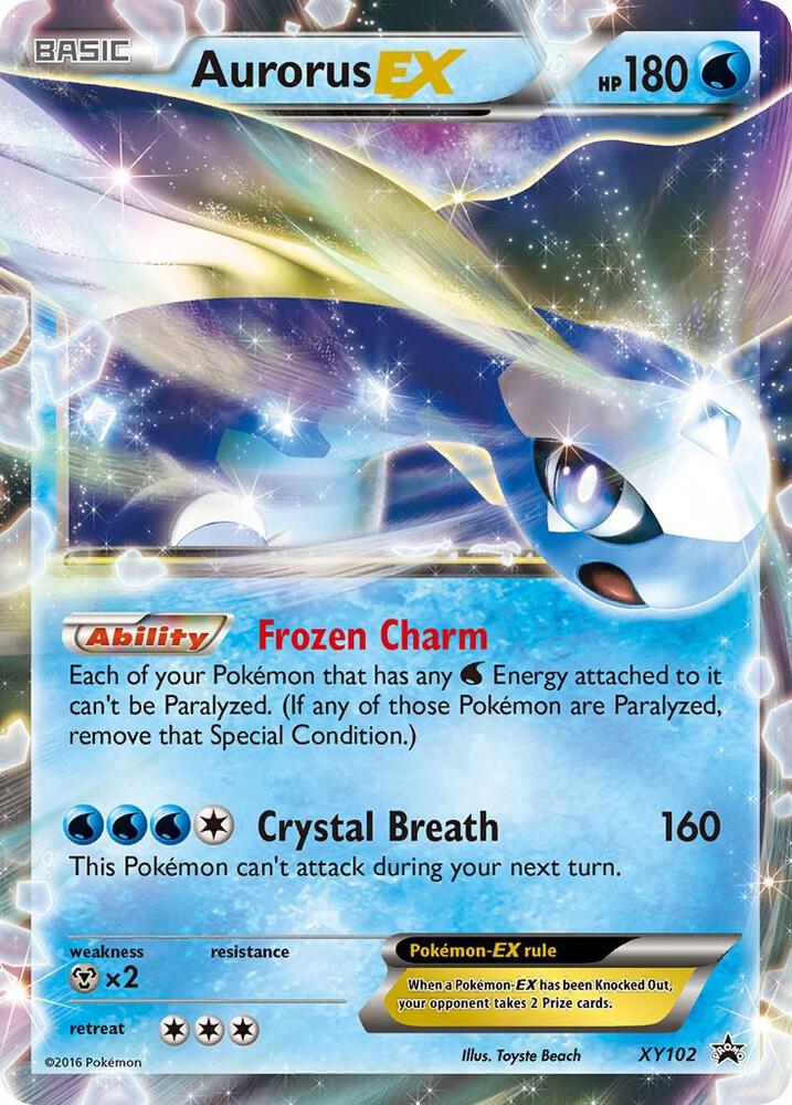 Aurorus EX XY102 (XY Promos) - Holofoil