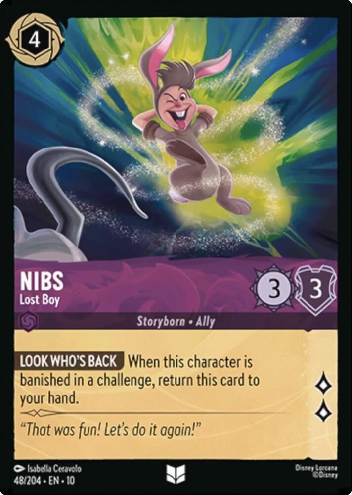 Nibs, Lost Boy 48/204 (Whispers in the Well)