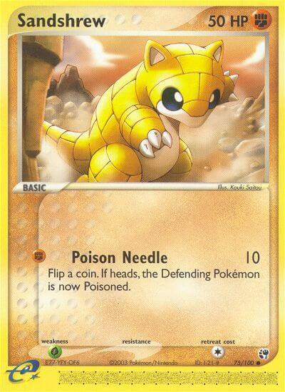 Sandshrew 75/100 (EX Sandstorm)