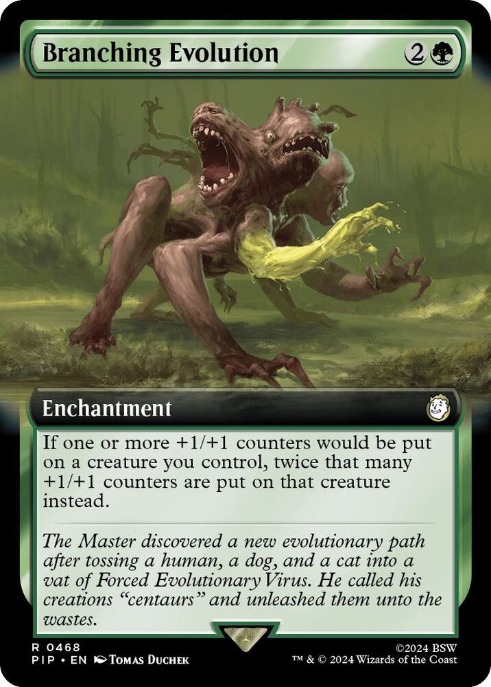 Branching Evolution 468/326 (Universes Beyond: Fallout) - Extended Art