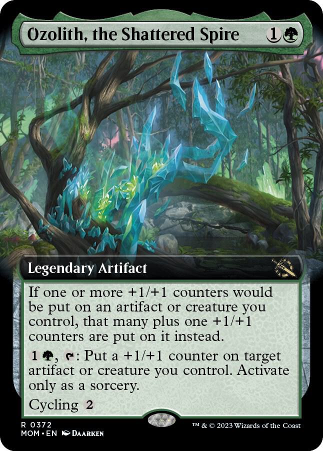 Ozolith, the Shattered Spire 372 (March of the Machine) - Extended Art