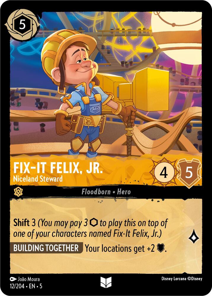 Fix-It Felix, Jr. Niceland Steward 12/204 (Shimmering Skies)