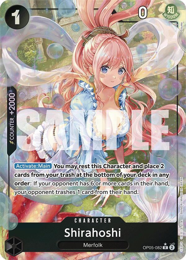 Shirahoshi OP05-082 (Premium Booster -The Best-) - Alternate Art Foil