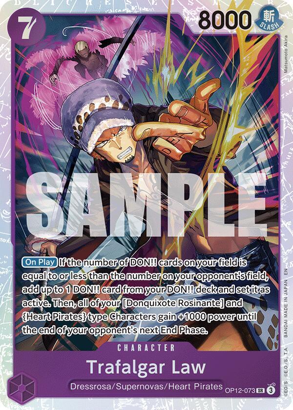 Trafalgar Law OP12-073 (Legacy of the Master) - Foil