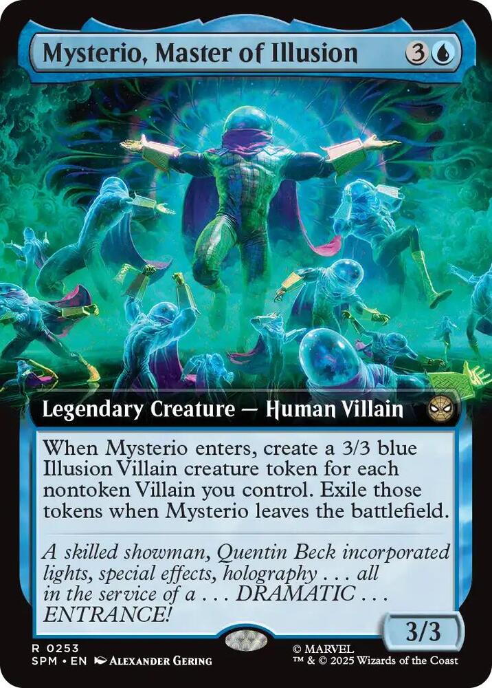 Mysterio, Master of Illusion 253/198 (Marvel's Spider-Man) - Extended Art