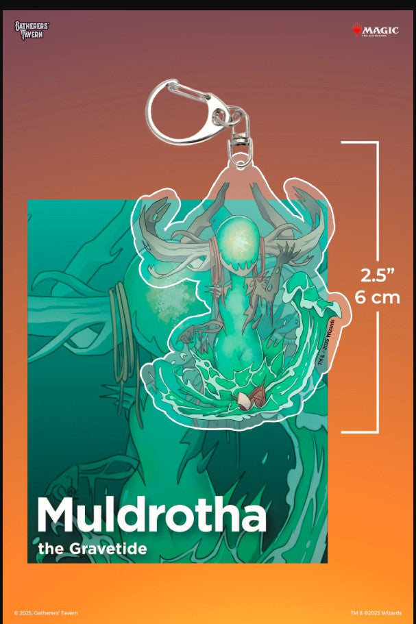 Gatherers' Tavern KLIGGS Keychain - Muldrotha, The Gravetide
