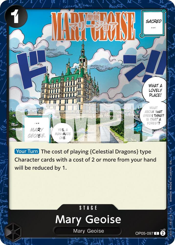 Mary Geoise OP05-097 (Premium Booster -The Best- Vol. 2) - Pirate Foil