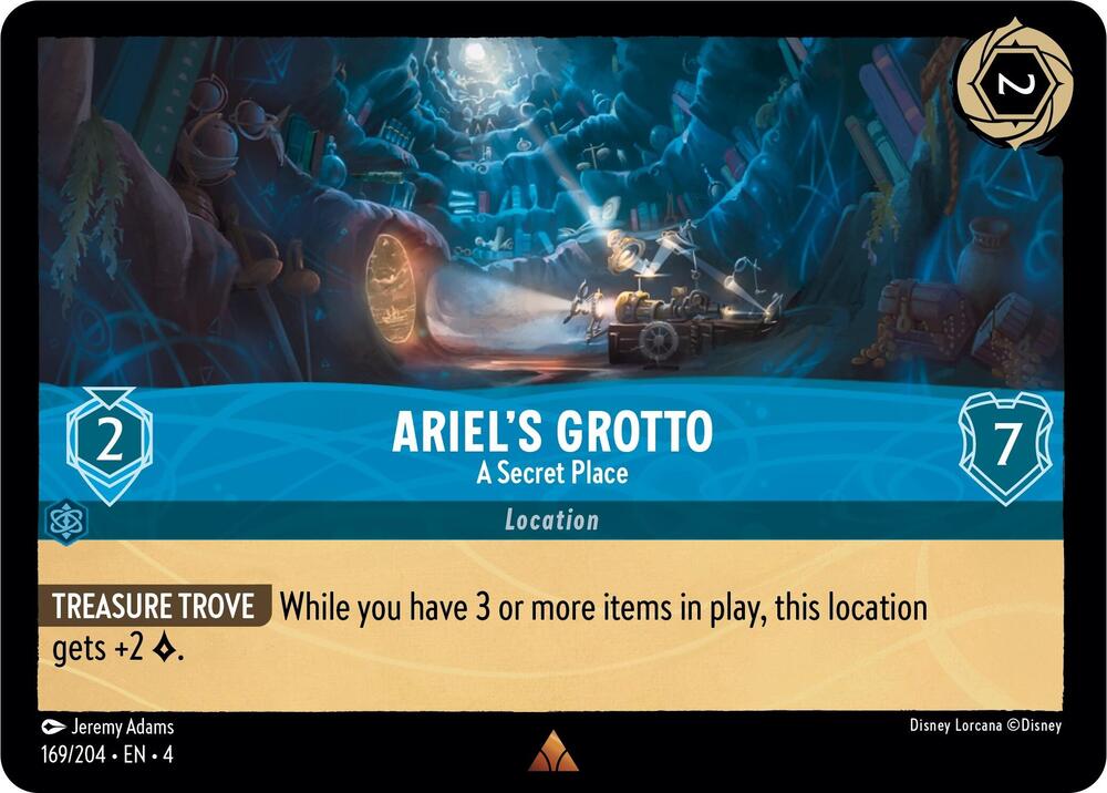 Ariel's Grotto, A Secret Place 169/204 (Ursula's Return)