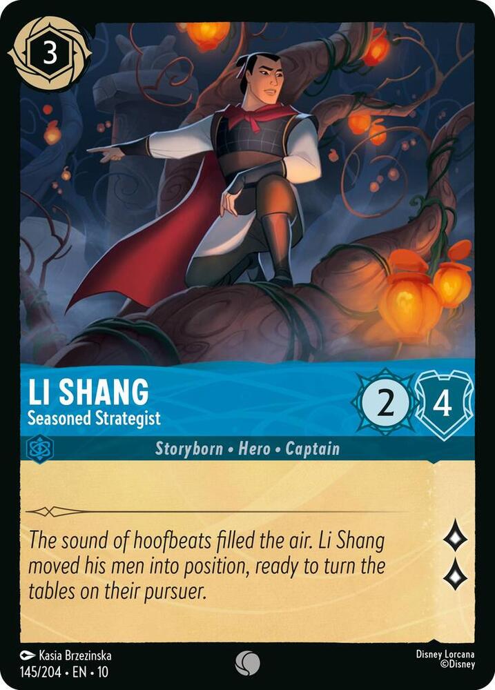 Li Shang, Seasoned Strategist 145/204 (Whispers in the Well)