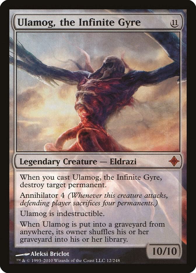 Ulamog, the Infinite Gyre 12/248 (Rise of the Eldrazi)