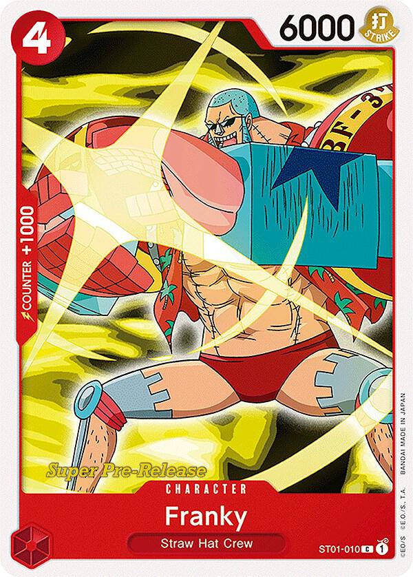 Franky ST01-010 (Super Pre-Release Starter Deck 1: Straw Hat Crew)