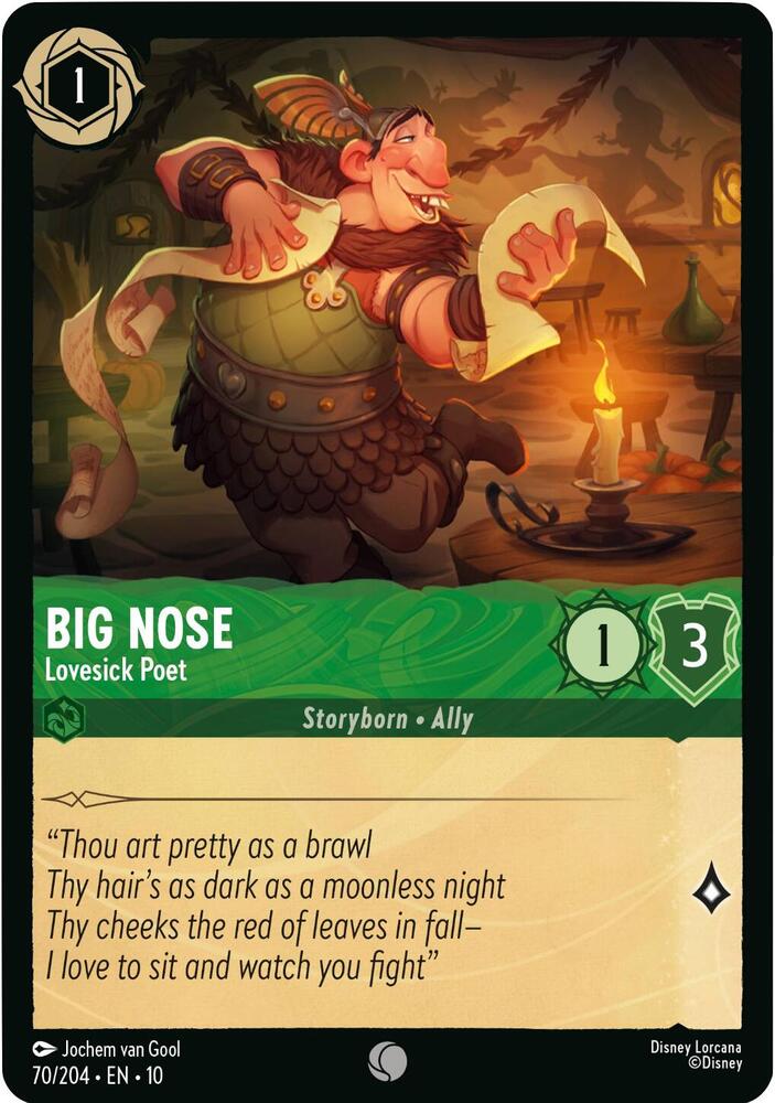 Big Nose, Lovesick Poet 70/204 (Whispers in the Well)