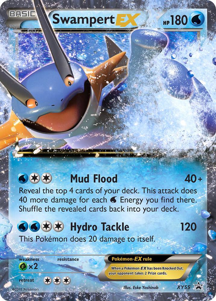 Swampert EX XY55 (XY Promos) - Holofoil