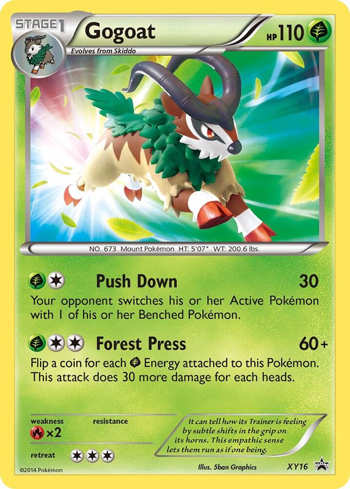 Gogoat XY16 (XY Promos) - Holofoil