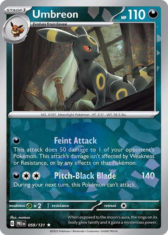 Umbreon 059/131 (SV: Prismatic Evolutions) - Poke Ball Holofoil
