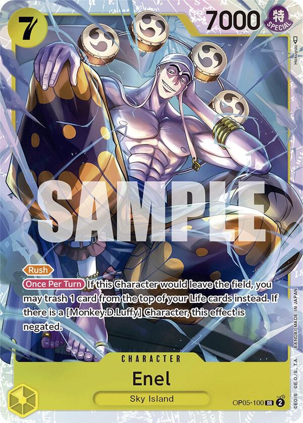 Enel OP05-100 (Awakening of the New Era) - Foil