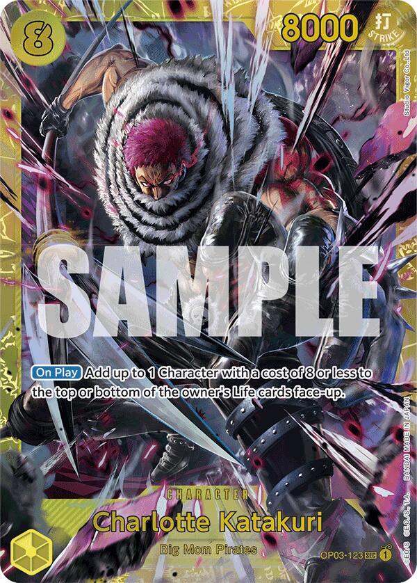 Charlotte Katakuri (Reprint) OP03-123 (Premium Booster -The Best-) - Foil