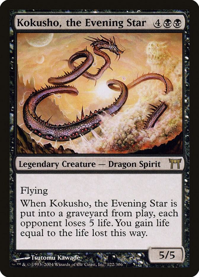 Kokusho, the Evening Star 122/306 (Champions of Kamigawa)