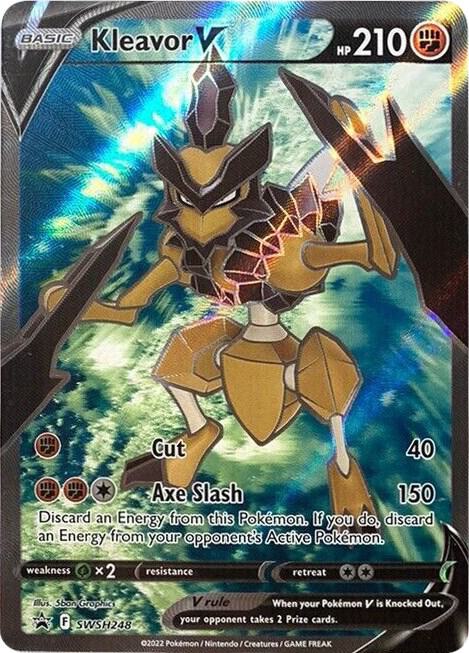 Kleavor V SWSH248 (SWSH: Sword & Shield Promo Cards) - Holofoil