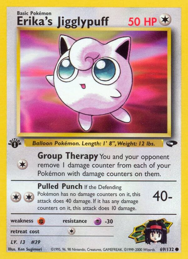 Erika's Jigglypuff 069/132 (Gym Challenge) - 1st Edition