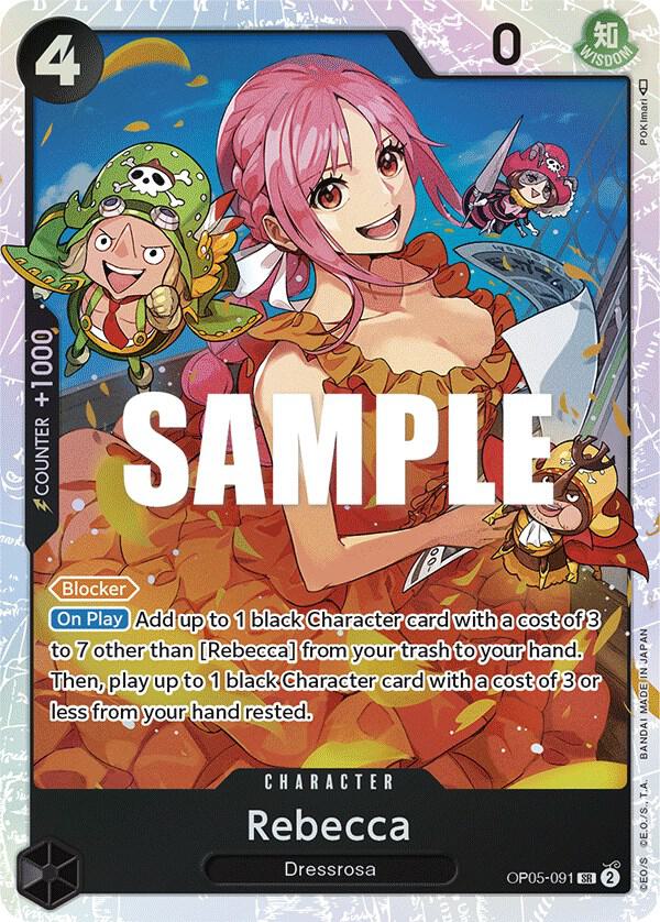 Rebecca OP05-091 (Awakening of the New Era) - Foil