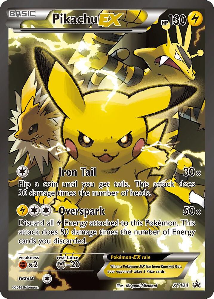 Pikachu EX XY124 (XY Promos) - Holofoil
