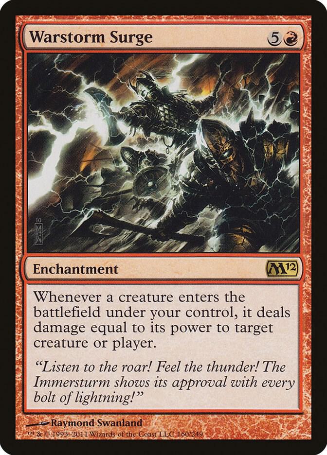 Warstorm Surge 160/249 (Magic 2012 (M12))