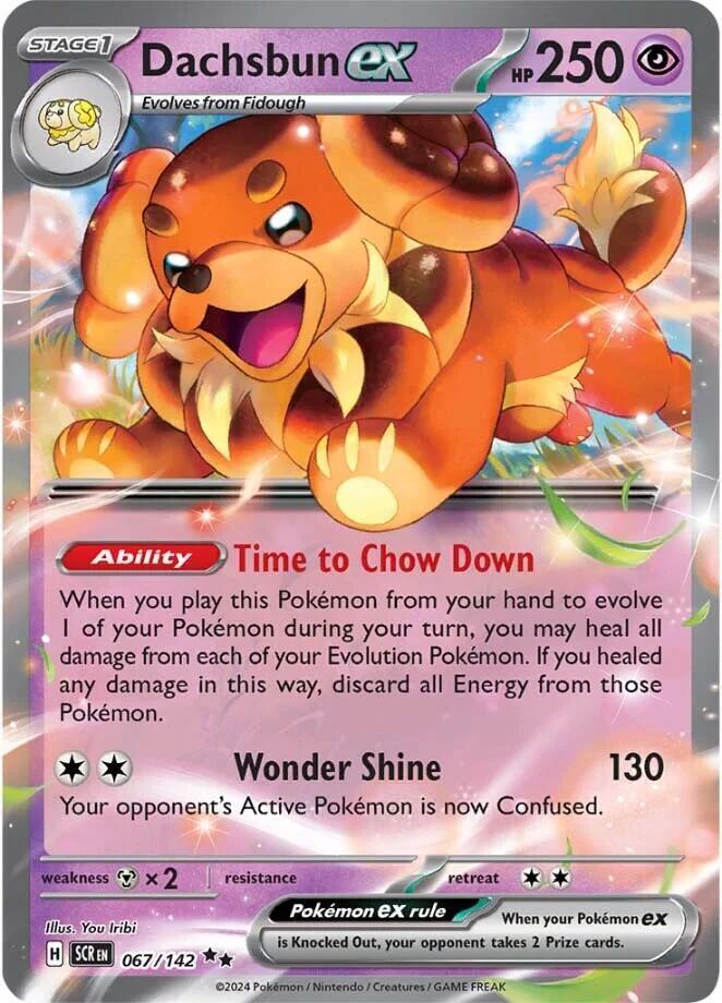 Dachsbun ex 067/142 (SV07: Stellar Crown) - Holofoil