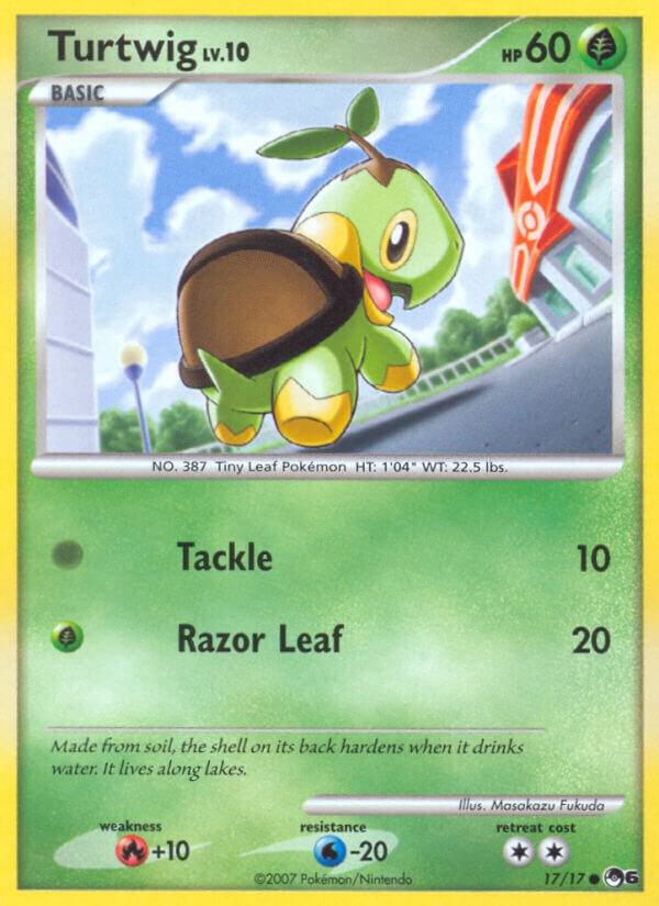 Turtwig 017/017 (POP Series 6) - Holofoil