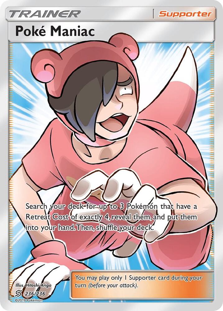 Poke Maniac 236/236 (SM - Unified Minds) - Holofoil