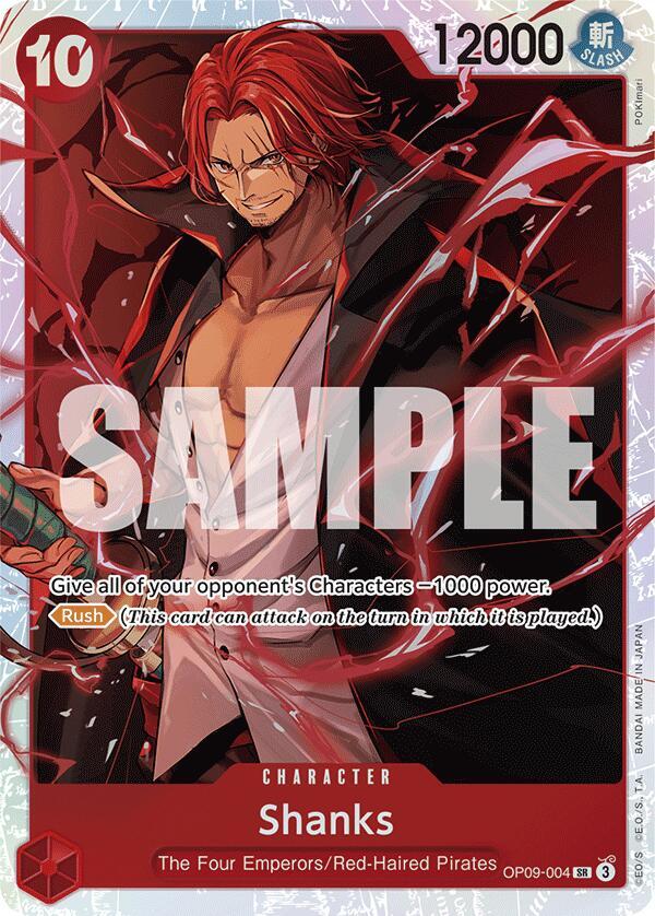 Shanks OP09-004 (Emperors in the New World) - Foil