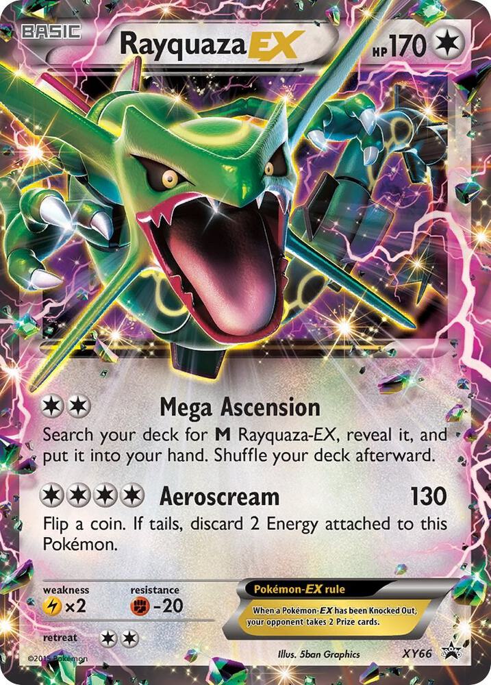 Rayquaza EX XY66 (XY Promos) - Holofoil