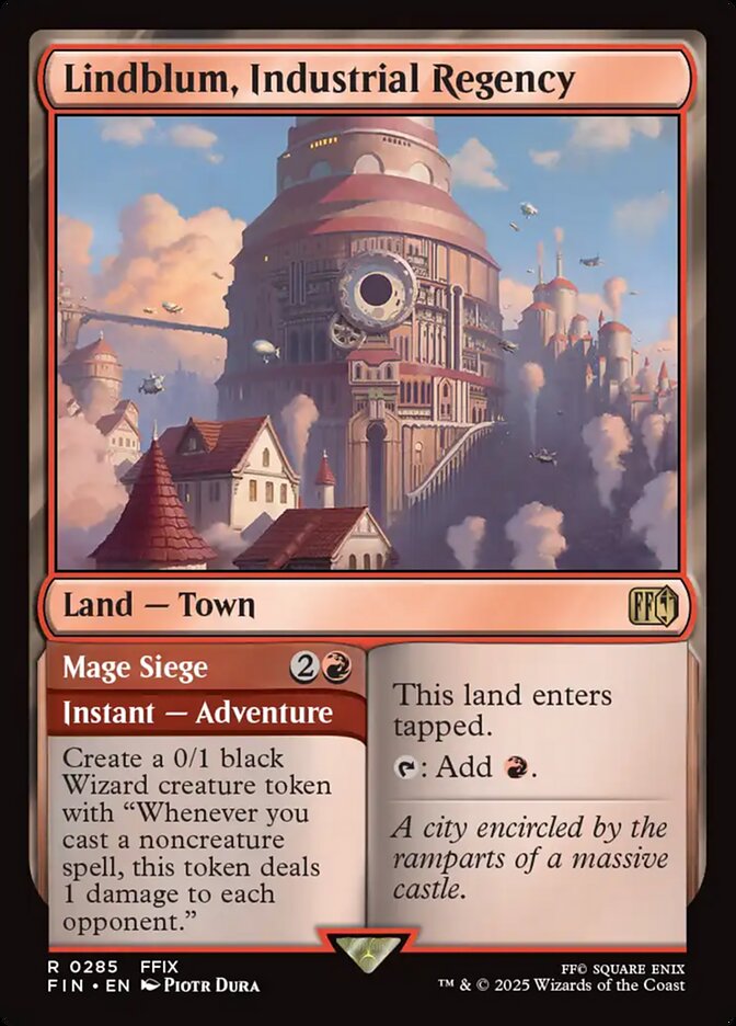 Lindblum, Industrial Regency // Mage Siege 285 (FINAL FANTASY)