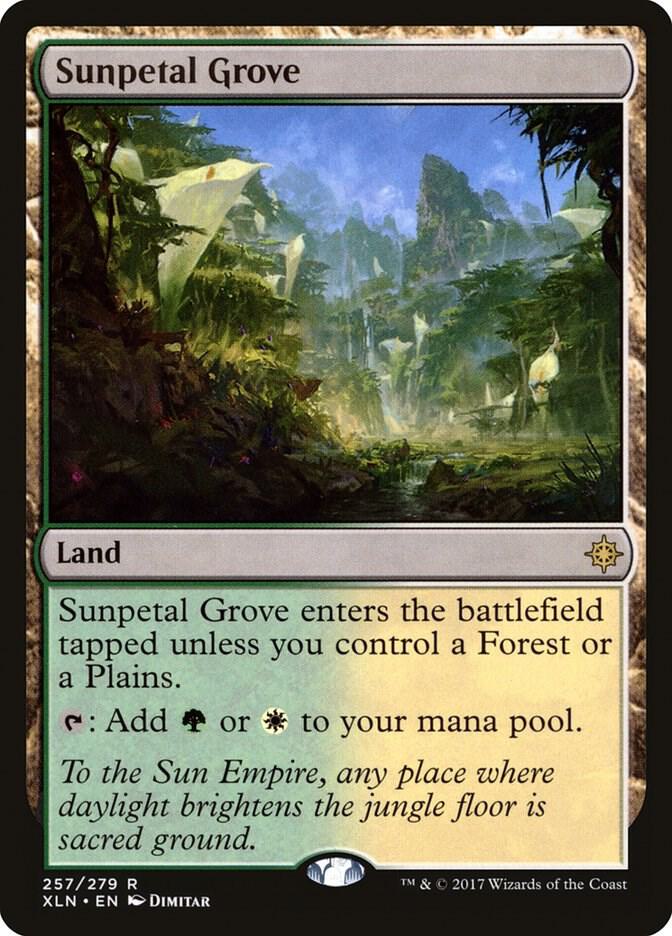 Sunpetal Grove 257/279 (Ixalan) - Foil