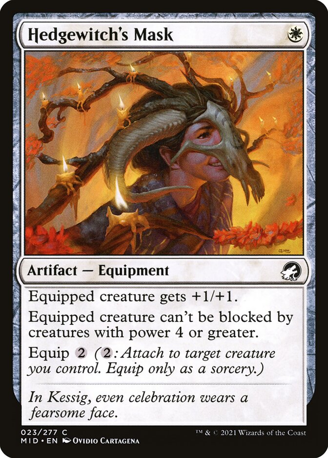 Hedgewitch's Mask 23/277 (Innistrad: Midnight Hunt)
